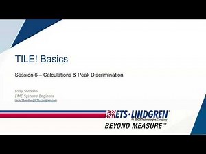 TILE! Software Training Series – Session 6