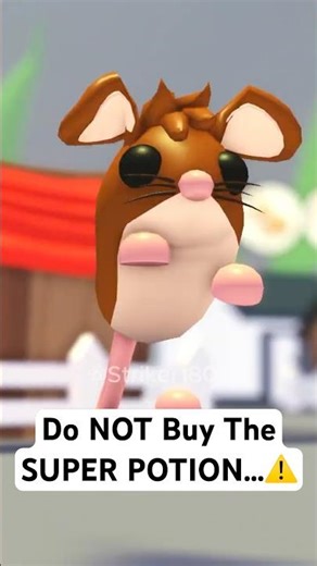 Do NOT Buy The New SUPER POTION in Adopt Me...⚠️#roblox #adoptme