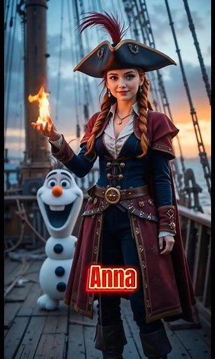 Disney Princesses as Ruthless Pirates! ⚓ Epic High-Seas Adventure Awaits!part 3