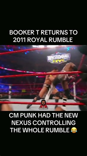 2011 ROYAL RUMBLE BOOKER T RETURNS 😂 #wwe #royalrumble #bookert #cmpunk #wwetiktok