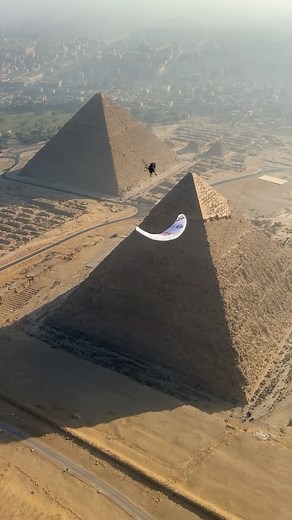 11K views · 230 reactions | Dream it ... Do it! @acroracio The Great Pyramids of Gyza #flyozone #paramotor #adventure #acro | Ozone Power | Facebook