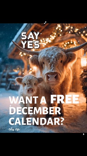 46K views · 2K reactions | Want a FREE December calendar? #printables #Christmas | Cozy Life | Facebook