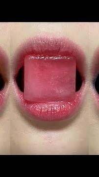 asmr WATER ICE MUKBANG mukbang eating sounds