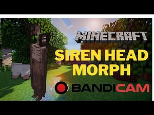 siren head morph addon. minecraft. banicam.