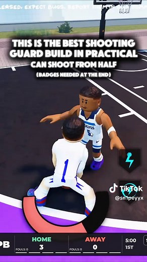 Best Shooting Guard Build In Practical Basketball😮‍💨🔥|The Badges This Build Gets Are Insane…|Inspo @Wittyyb |@Above All #practicalbasketball #ata2026 #robloxbasketball #2k26 #basketball