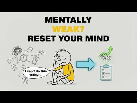 Do This When You Feel Mentally Weak (Science Backed)