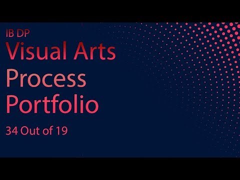 IB Visual Arts Process Portfolio Example (19/34 Points)