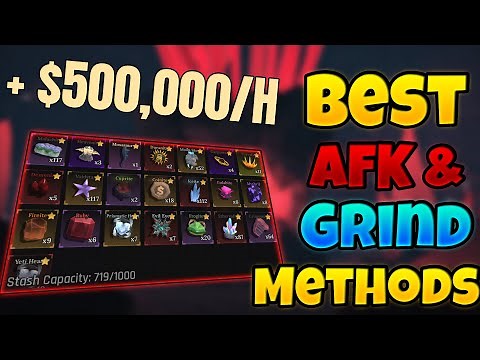 BEST Grinding & AFK Methods in Roblox The Forge