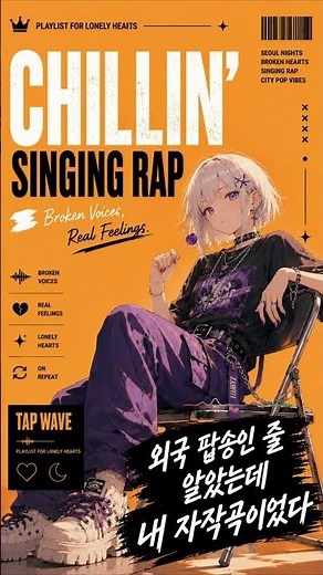 [감성 싱잉랩] 이런 느낌의 노래가 9곡이야!... "Broken Singing Rap" #싱잉랩, #감성힙합, #새벽감성 #우울증