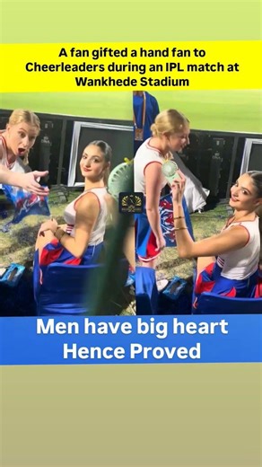 Fan’s Sweet Gesture Steals the Show in IPL Match#viralpost #shortsfeed #viralnews #richlife