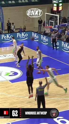 Enoch Cheeks Leading the Charge -23pt - Zorg en Zekerheid Leiden vs. Windrose Giants Antwerp #bnxt