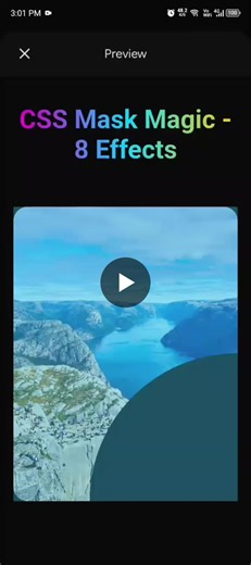 Unlocking CSS Masking Magic with Image Gallery Project | Ayesha Arshad Hussain posted on the topic | LinkedIn