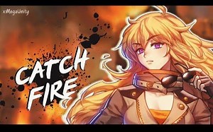 Nightcore - Catch Fire   Lyrics (Thank for 80,000 subscribers!!)