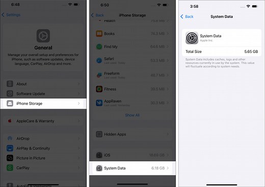 How to clear System Data on iPhone (2025 guide) - iGeeksBlog