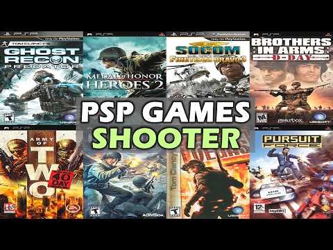 TOP 40 BEST PSP SHOOTER GAMES || PSP GAMES