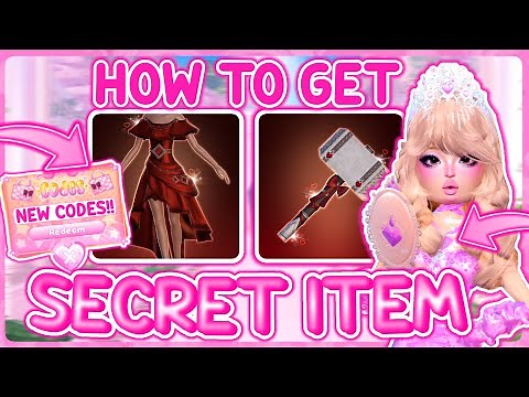 *NEW CODES!!* HOW TO GET THE NEW SECRET REWARD + CODE ITEMS IN DRESS TO IMPRESS UPDATE!! | Roblox