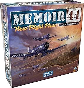 Memoir '44 New Flight Plan Board Game EXPANSION - Take to the Skies with This Thrilling WWII Air Combat! Strategy Game for Kids & Adults, Ages 8+, 2 Players, 30-60 Min Playtime, Made by Days of Wonder