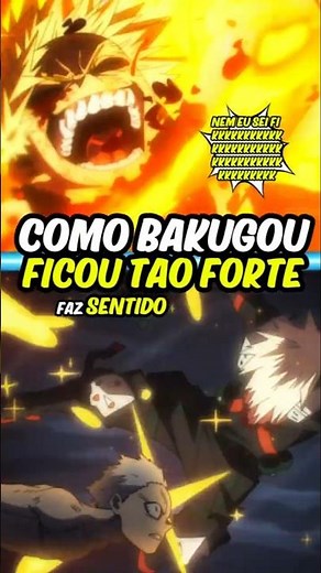 ✨🤔 How does Bakugou's awakening work? Boku no Hero Academia