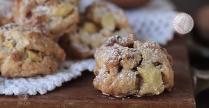 BISCOTTI MELE E NOCI senza stampo facilissimi e veloci