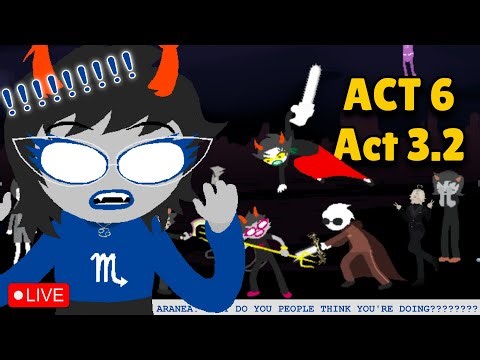 Experiencing Homestuck for the First Time | Vriska clears no diff