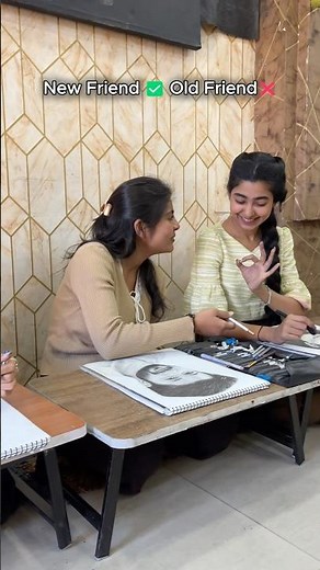 When We meet new Friend 😗 #shortsvideo