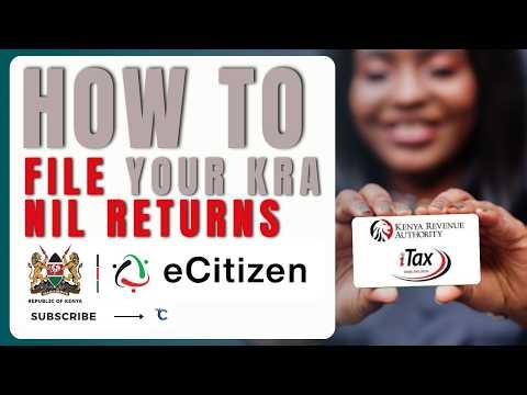 🧾 How to File KRA Nil Returns 2026 on iTax (Step-by-Step Guide)