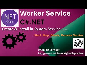 Worker Service in ASP.NET Core C# | Implement StartAsync, ExecuteAsync, StopAsync in Worker Class