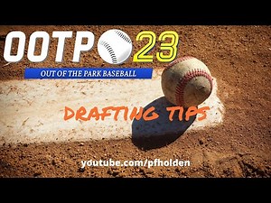 MLB draft tips: OOTP 23 tutorial