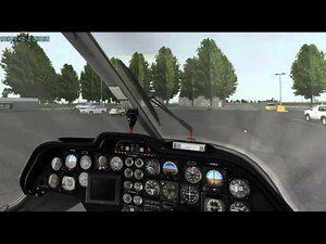 Christoph Weser Rescue Helicopter Bk 117 in Xplane Full Video