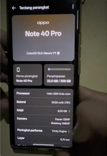 Upgrade Color OS on Infinix Note 40 Pro