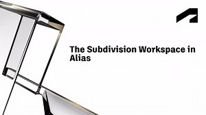 The Subdivision workspace in Alias | Autodesk