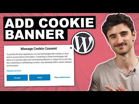 Add Cookie Notification Banner to WordPress with a Plugin (Easy Consent Popup)