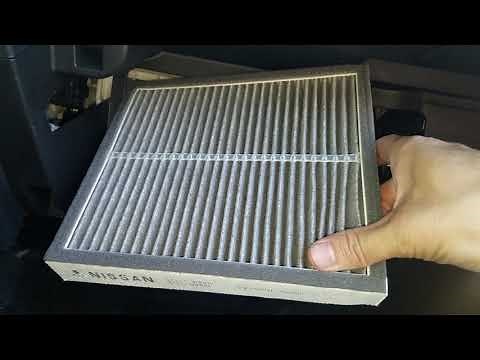 2017 Infiniti Q60 How to replace cabin air filter