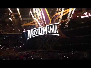 WrestleMania 30 Opening Pyro and Video Package! (LIVE)