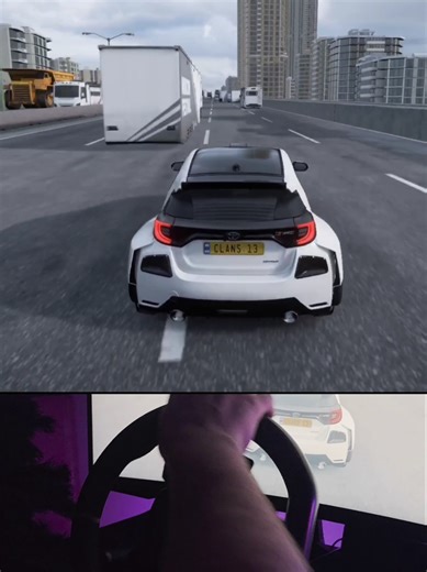 Highway Weaving nr.1 | Wheel POV | FH5 Highway traffic weaving series. Wheel POV driving. Forza Horizon 5 #forzahorizon5 #fh5 #forzashorts #pov “Highway Weaving series — more coming 🔥”