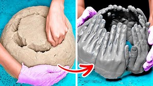 28M views · 265K reactions | Fun and easy cement crafts for every home 朗 | 5-Minute Crafts Play | Facebook
