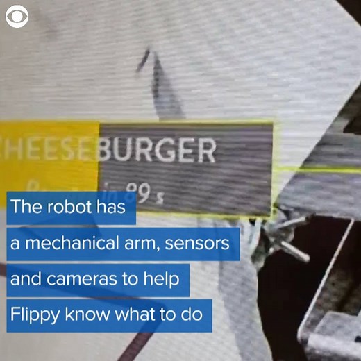 Meet Flippy! After two years of training, the hamburger-flipping robot premiered Tuesday at a California fast food restaurant. VIDEO/CBS | News 4 WIVB Buffalo