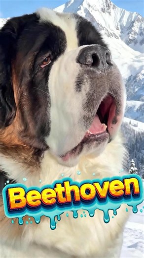 St. Bernard - The Gentle Giant of the Dog World #dogs #dog #dogvideos #shorts #cutedog #shortvideos