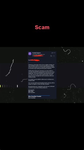 Two Faces. | Blue Guardian prop firm scam | Instagram
