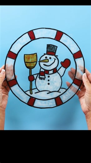 DIY Snowman Window Hanger with Gallery Glass… #galleryglass #PlaidCrafts #PlaidCreators #snowman #snowmancrafts #wintercrafts #winter #printablestencil #windowdisplaydecor #artistsofinstagram #stainedglass #stainedglassart #holidayideas #suncatchers #stainedglasswindow #modernstainedglass #midcenturydecor #ilovecrafting #giftideas #handmadeholiday #glassart #easycrafts #diyinspired #diycrafts #creativedaily #craftymom #craftingideas #craftersgonnacraft #crafts | The Crafty Blog Stalker