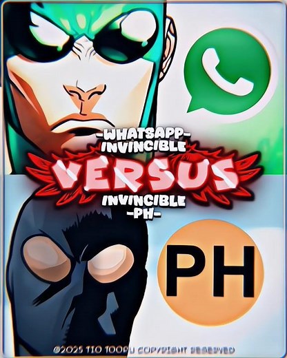 WHATSAPP INVINCIBLE VS PH INVINCIBLE「WHO IS STRONGEST」