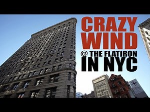 The Crazy Winds at the Flatiron Building in New York City | Wind Simulation