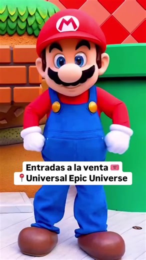 A la venta 1 Day Ticket para Universal Epic Universe 🎢 ¡Atención, residentes de Florida! 🎉 Ya están a la venta las entradas para Epic Universe, el nuevo parque temático de @universalorlando , que abrirá sus puertas el 22 de mayo de este año. 🌍 Epic Universe contará con más de 50 atracciones distribuidas en 5 mundos inmersivos. Uno de los más esperados es SUPER NINTENDO WORLD™, donde podrás sumergirte en el universo de Mario y sus amigos. #epicuniverse #supernintendoworld #parquetematico #univ