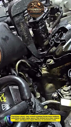 Powerful Bolt Removal Trick for Stuck Engine Parts!