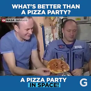 NASA's pizza parties are cooler than your pizza parties! Because they're in SPAAACE!! | Gizmodo