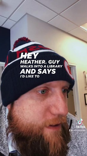 Monday!! Shhhh #heyheather #library #shhh | Justin Schmick