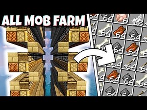 All Mob Farm ANY SIZE - Fully Automatic Mob Farm