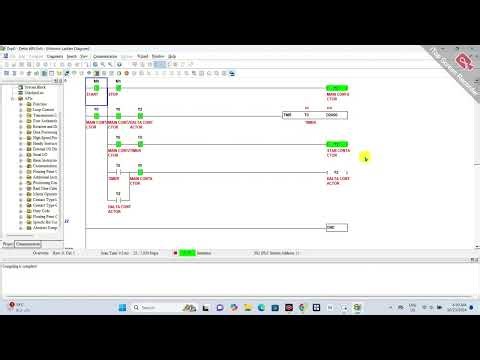 DELTA PLC [ HMI AND LADDER DIAGRAM ] PROGRAMMING