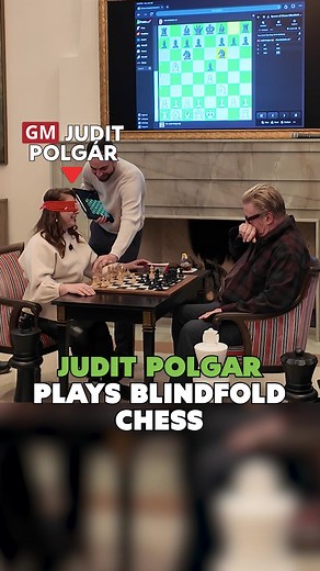 Judit plays blindfold chess vs... Alec Baldwin! 😮