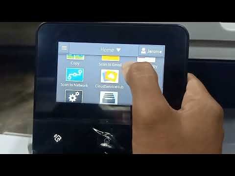 FUJI Docucentre SC2022 basic information and scan to email setup.